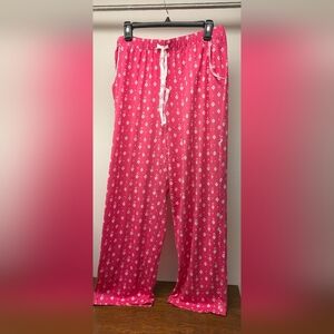 L Simply Styled Lightweight Knit Lounge Pants with Pockets Nwt pretty in pink
